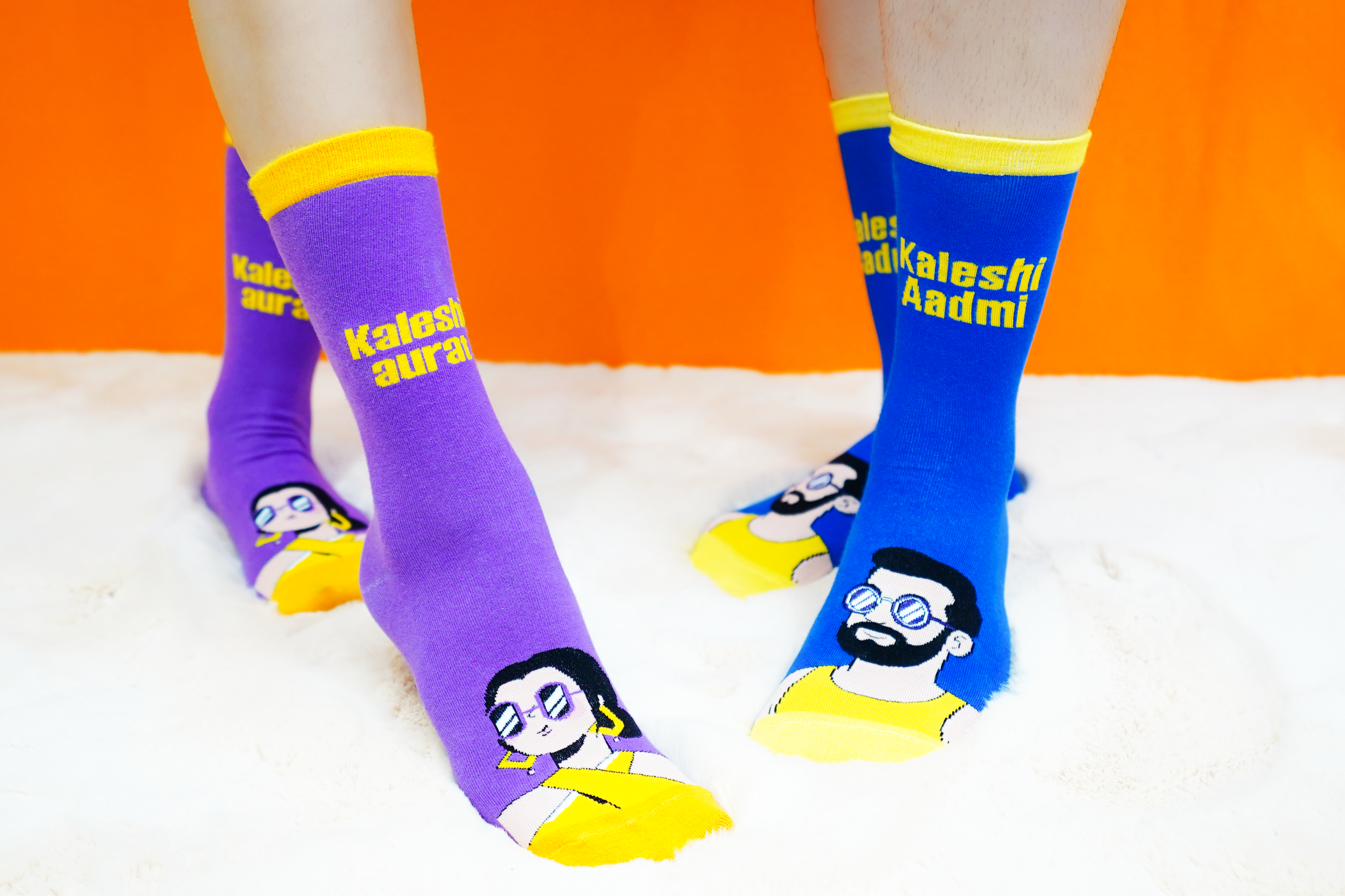 kaleshi Aurat and Kaleshi Aadmi - Pack of 2