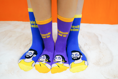 kaleshi Aurat and Kaleshi Aadmi - Pack of 2